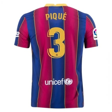 Billiga Fotbollströjor FC Barcelona PIQUE 3 Hemma tröja 2020/21 Kortärmad